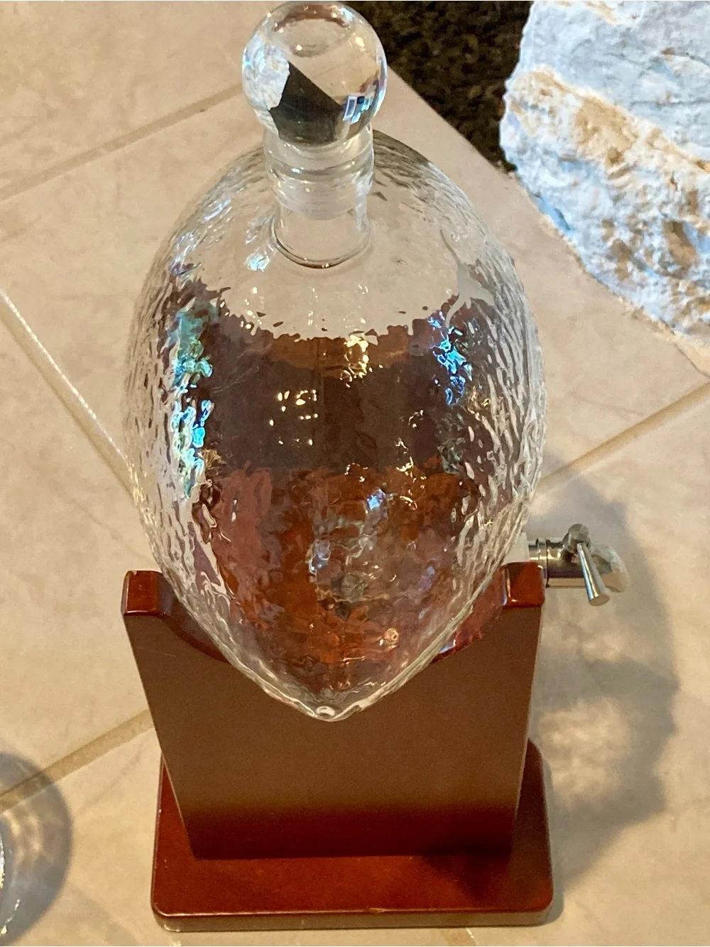 University of Texas Football Decanter Set - new in box